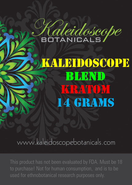 Kaleidoscope Blend- Mostly White, A Little Green, A Tiny Red